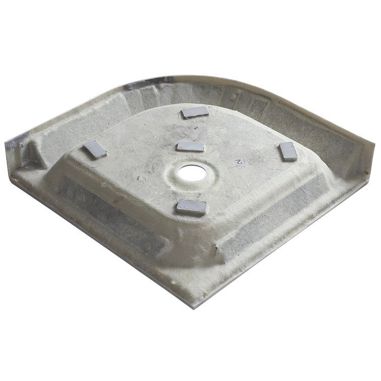 Randi 36'' White Acrylic Double Threshold Shower Base