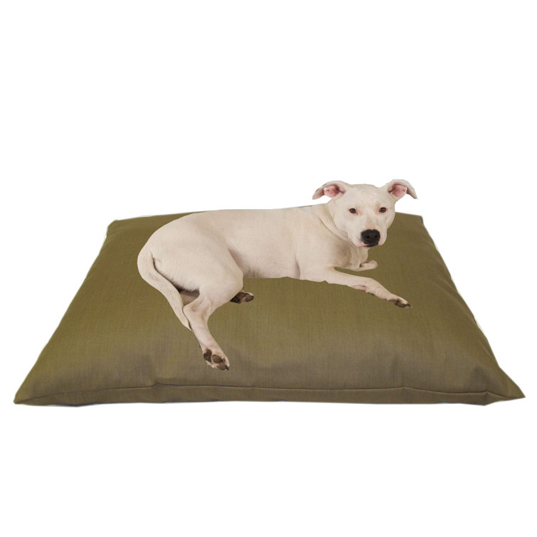 Small Tan Polyester Indoor/Outdoor Dog Bed