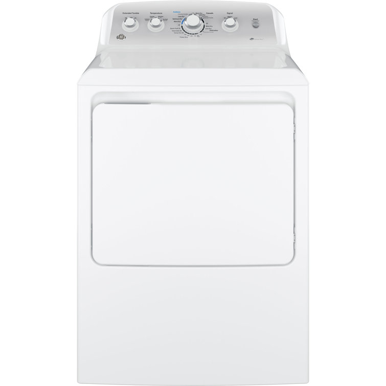 7.2 cu. ft. White Electric Dryer with Moisture Sensing