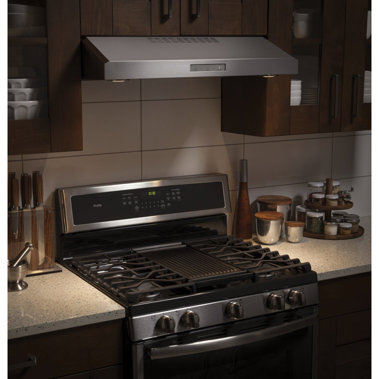 30'' Stainless Steel Convertible Under Cabinet Range Hood