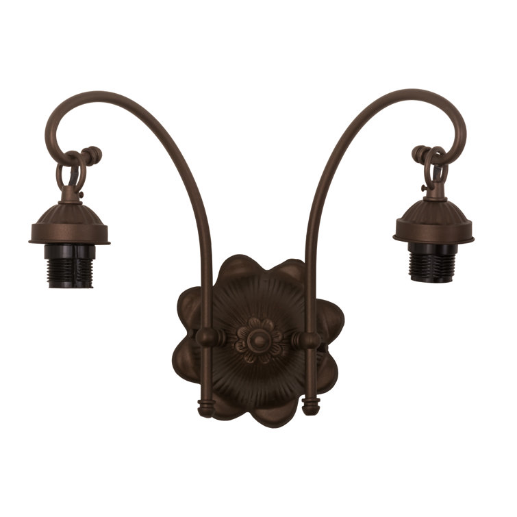 Mahogany Bronze 2-Light Wall Sconce