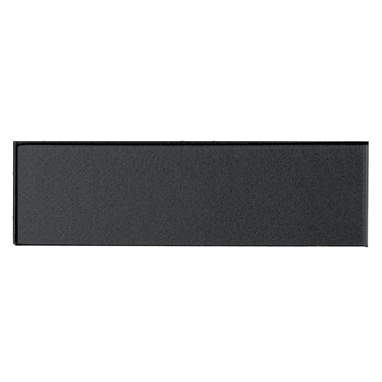 Gray Glossy 3x12 Glass Subway Wall Tile