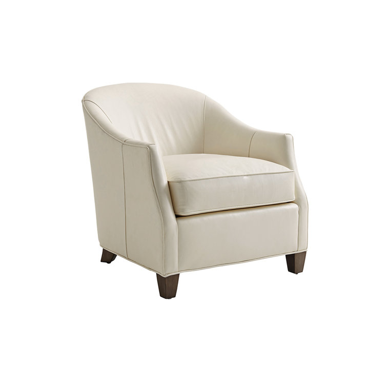 Ariana Escala Luxe Genuine Leather Pub Chair