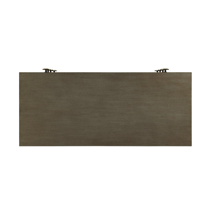 Gray 4-Drawer Soft Close Transitional Dresser
