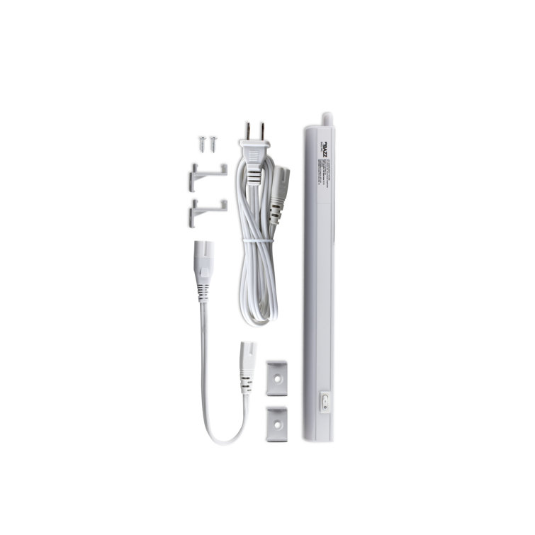 12-inch White Steel LED Under Cabinet Light Bar