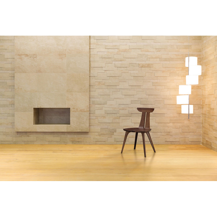 Estelle Smoke Cherry Solid Wood Slat Back Side Chair