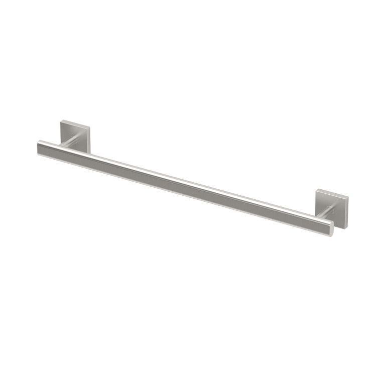 Satin Nickel 30-Inch Wall Mounted Towel Bar