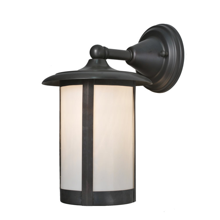 Brown Energy Star Direct Wired Electric Lantern