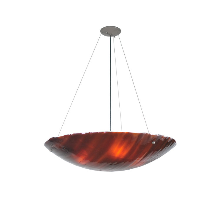 Bronze Brushed Nickel 4-Light Indoor/Outdoor Energy Star Pendant