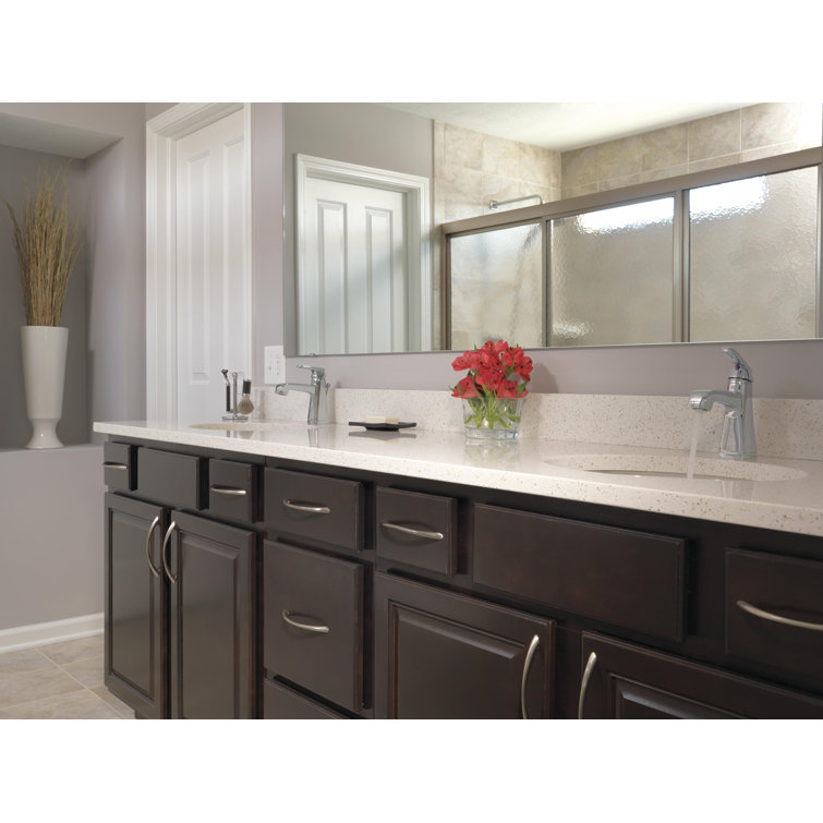 Ashlyn Chrome Single Handle Modern Bathroom Faucet