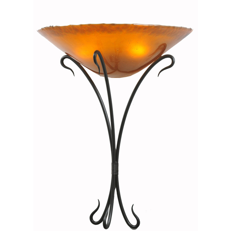 Metro Fusion 2-Light Bronze and Black Energy Star Wall Sconce