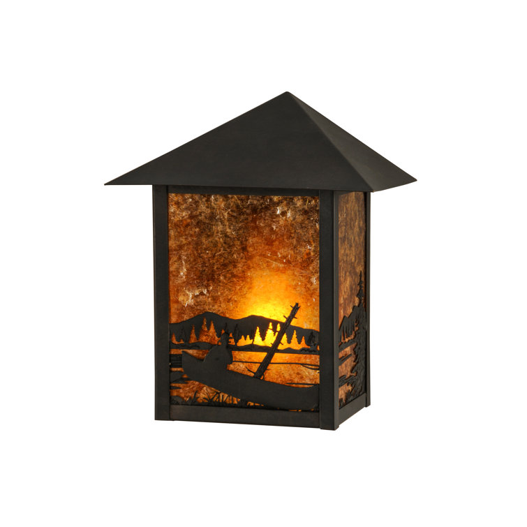 Bronze Black Energy Star 1-Light Direct Wired Wall Sconce