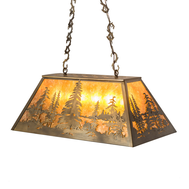 Copper Grove 50" Glass Globe Island Pendant for Indoor/Outdoor