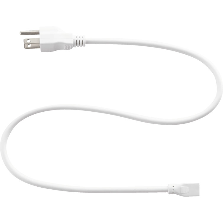White 24-Inch Undercabinet Power Cord