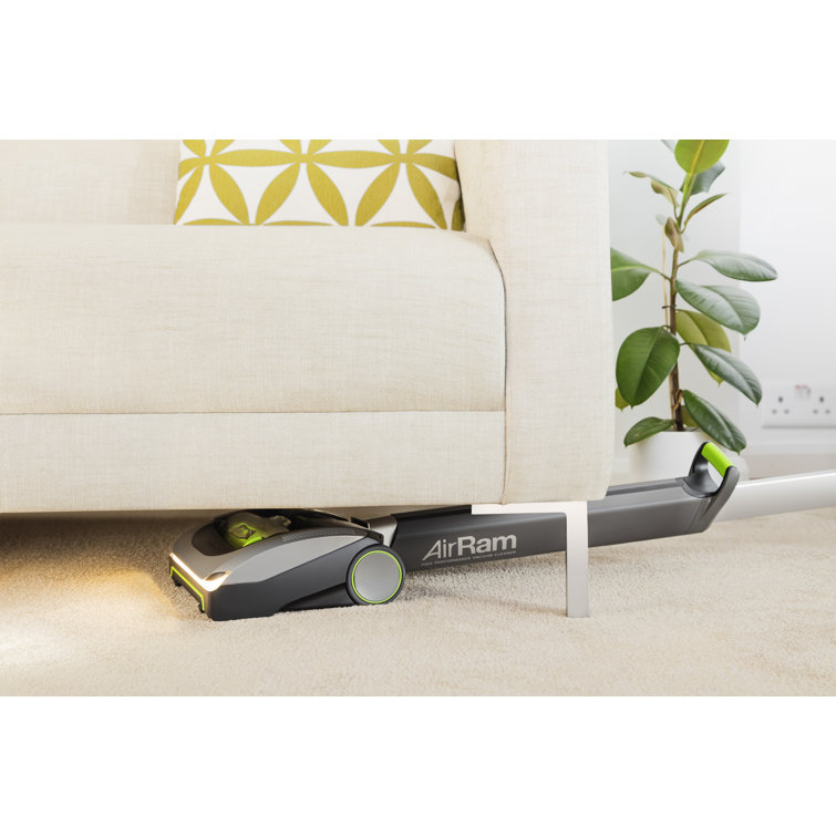 Titanium and Lime Cordless Bagless Stick Vacuum Cleaner