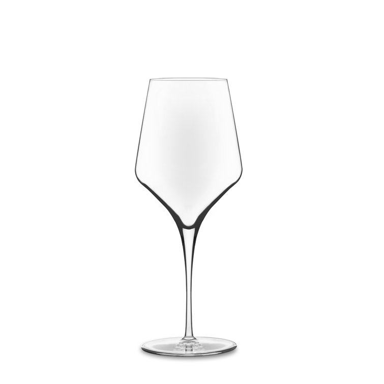 Greenwich Signature Angular Bowl 16-Ounce Wine Glasses Set of 4