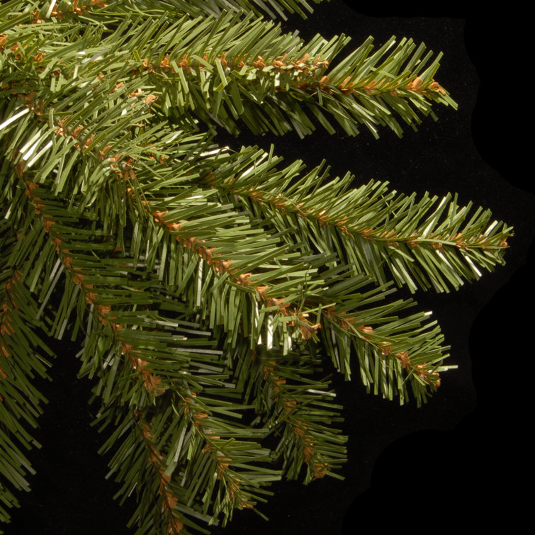 10' Green Dunhill Fir Artificial Christmas Tree with Dual Color LED Lights