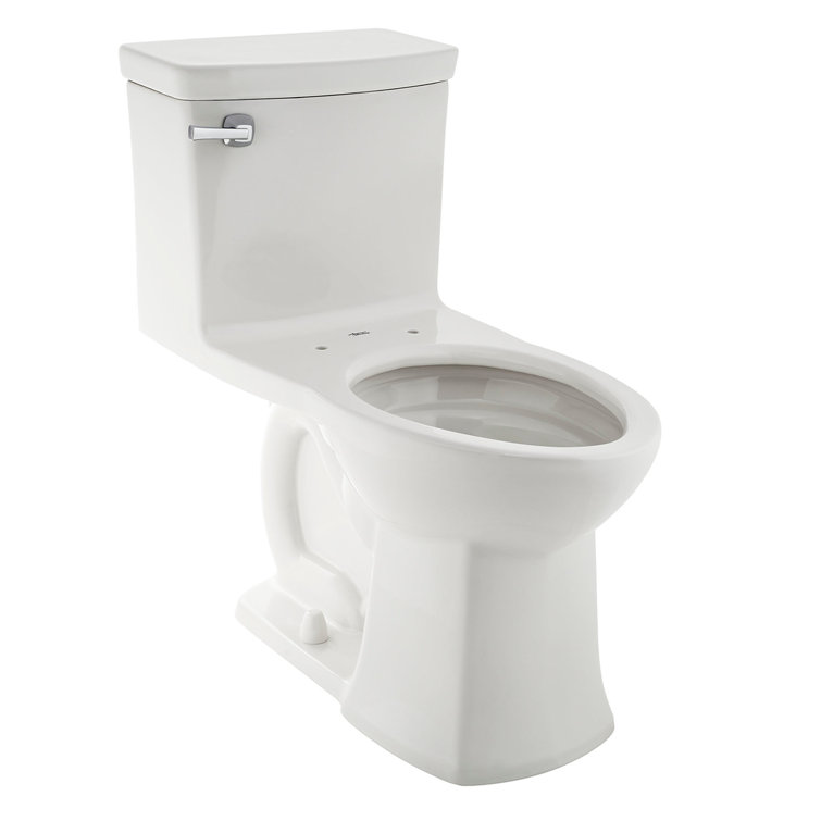 White Elongated Dual Flush High Efficiency Toilet