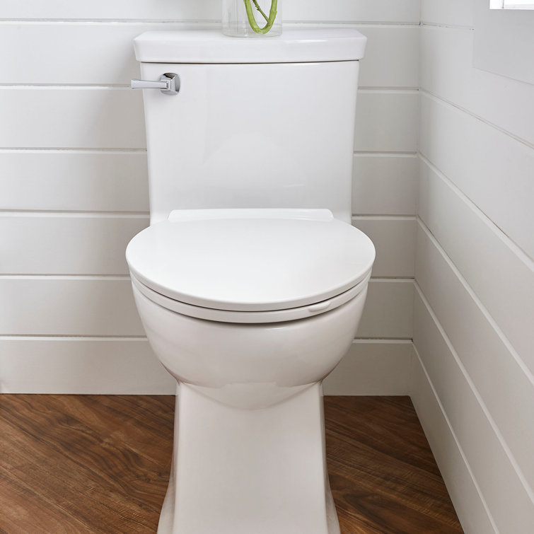 White Elongated Dual Flush High Efficiency Toilet