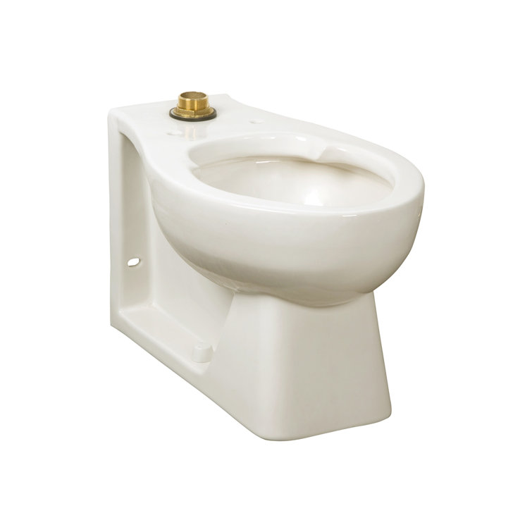 White Chinaware Elongated Commercial Toilet Bowl