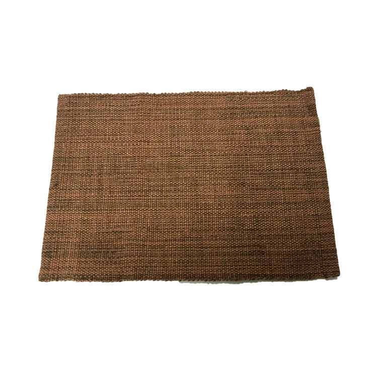 Mocha Handwoven Cotton Rectangle Placemats Set of 4