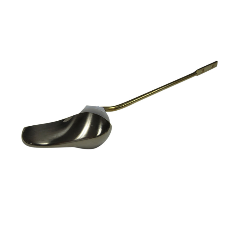 Satin Nickel Left-Hand Trip Lever for Champion Toilets