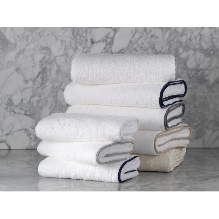 White Egyptian Cotton Guest Towel Set