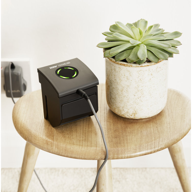 Titanium and Lime Cordless Bagless Stick Vacuum Cleaner