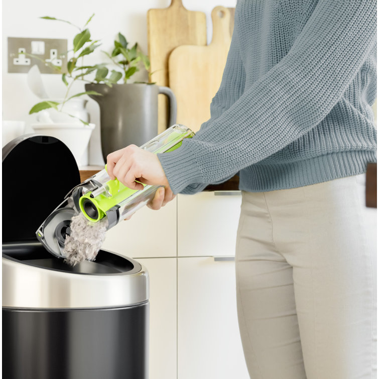 Titanium and Lime Cordless Bagless Stick Vacuum Cleaner