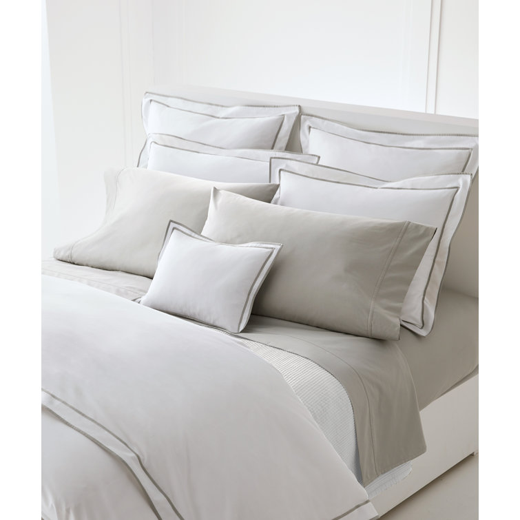 Flax Cotton Sateen Standard Pillowcase Pair