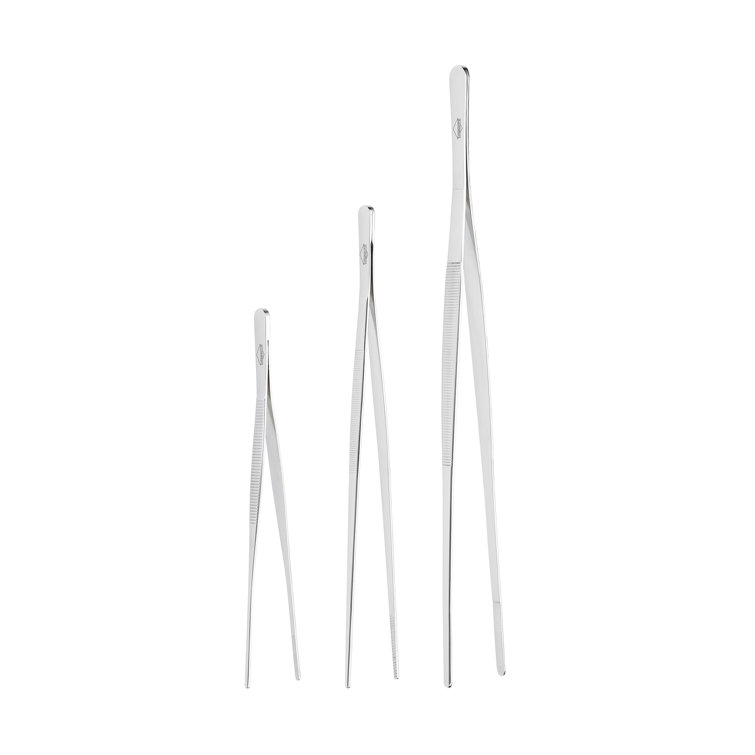 Kuchenprofi 12-Inch Stainless Steel Tweezer Tongs