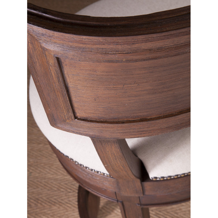 Aperitif Grigio Traditional Swivel Barstool in Warm Gray