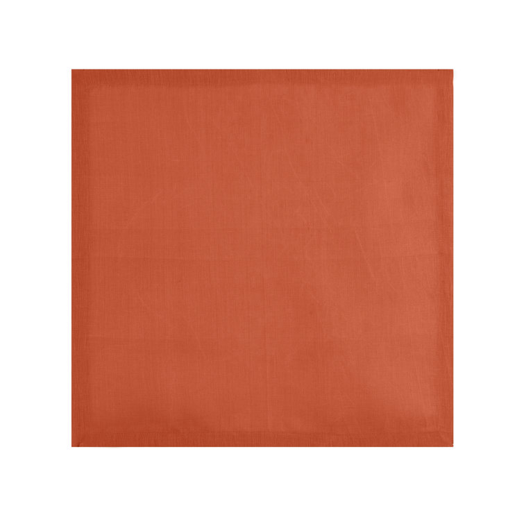 Rustic Chic Rust Linen Napkin Set of Four