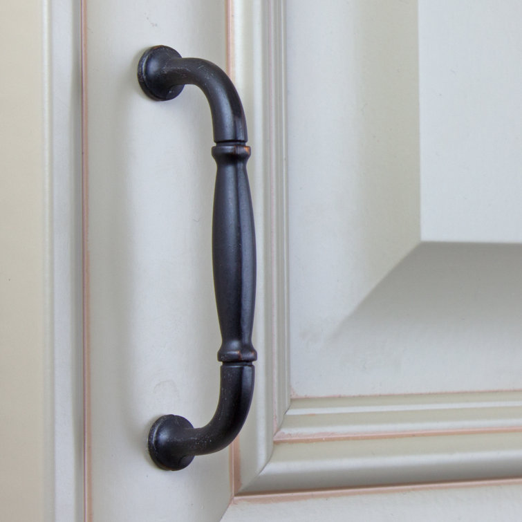 Oil Rubbed Bronze Fluted Cabinet Bar Pulls Set