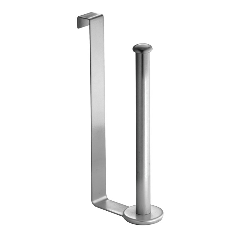 Chrome Over-the-Tank Toilet Paper Holder and Reserve
