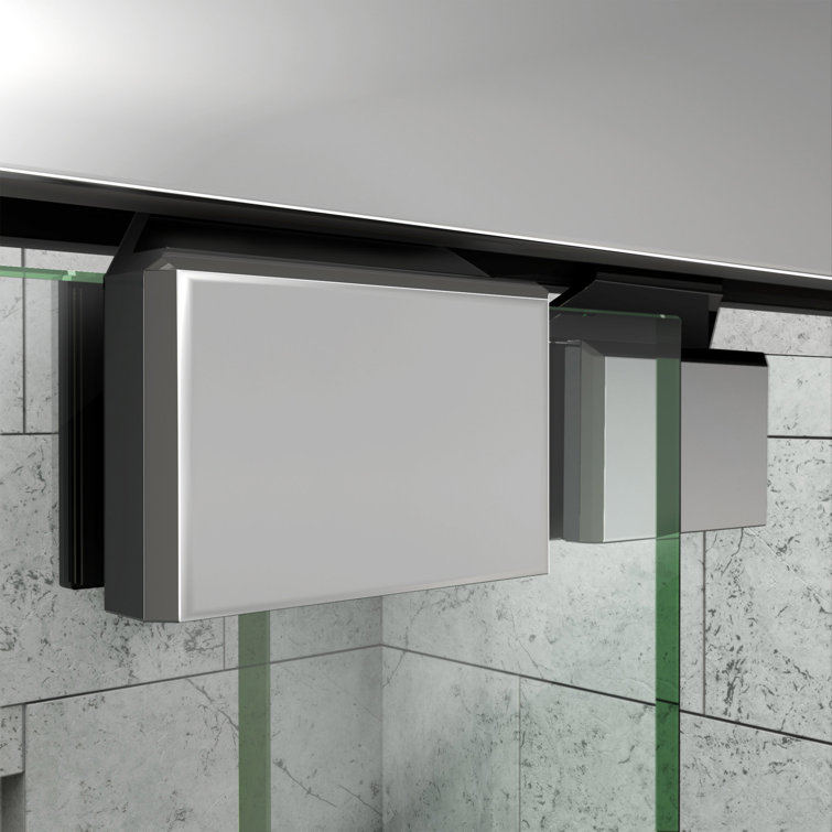Encore 60'' Clear Tempered Glass Frameless Sliding Tub Door