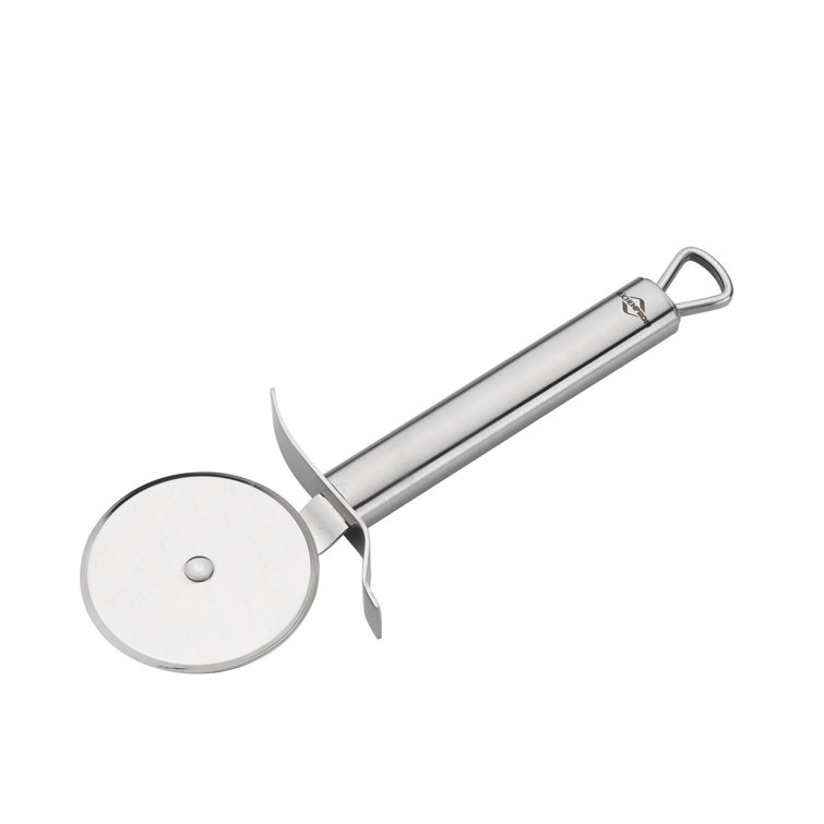 Parma 8-Inch Stainless Steel Pizza Cutter with Ergonomic Handle
