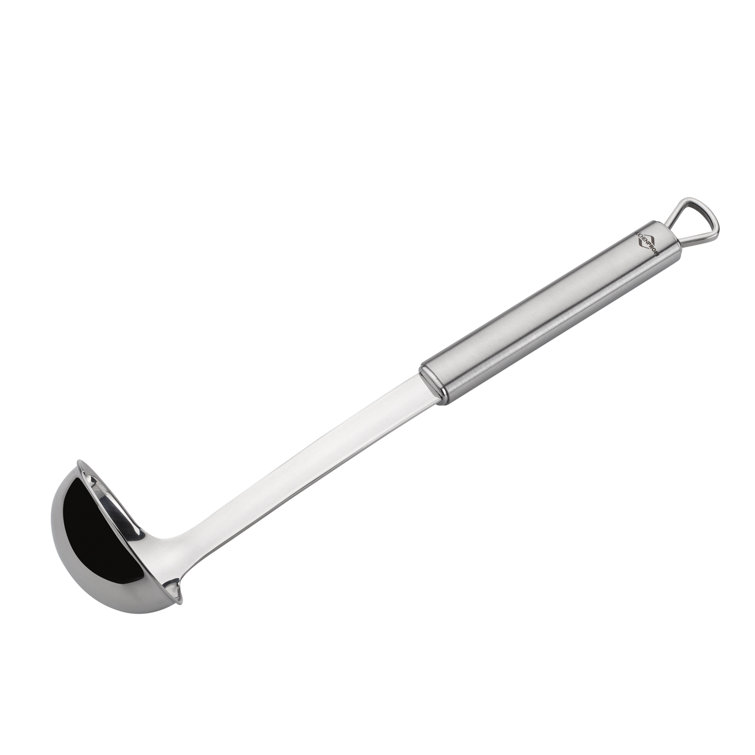 Parma 12" Stainless Steel Sauce Ladle with Ergonomic Handle