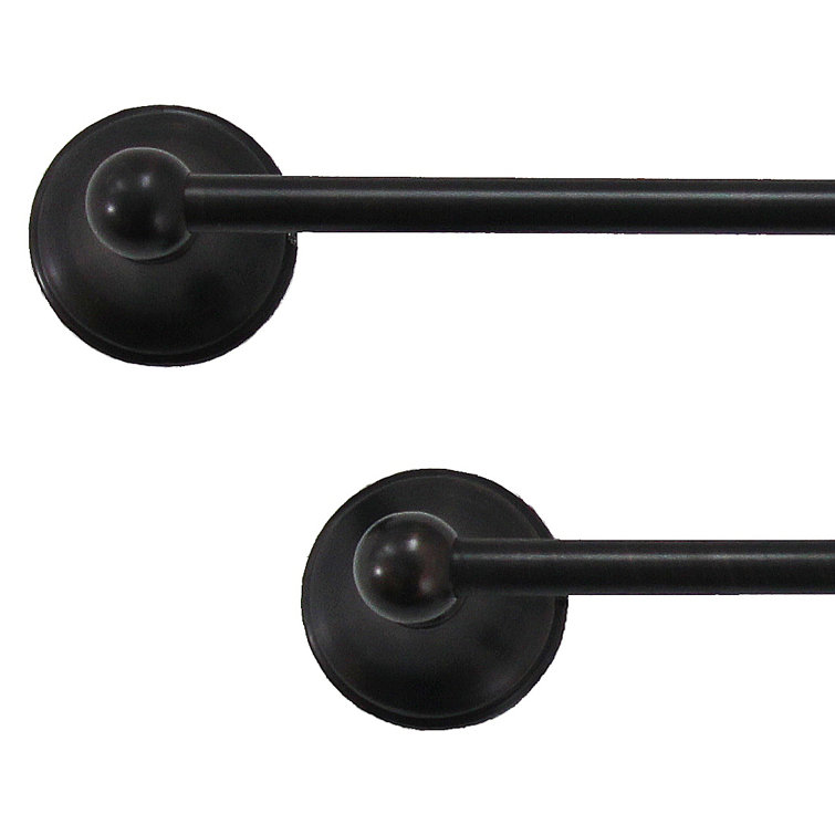 Oil Rubbed Bronze 4-Piece Metal Bathroom Hardware Set