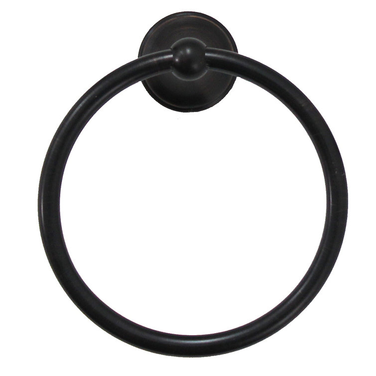 Oil Rubbed Bronze 4-Piece Metal Bathroom Hardware Set