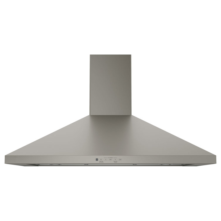 30" Slate Convertible Wall Mount Range Hood with Night Light