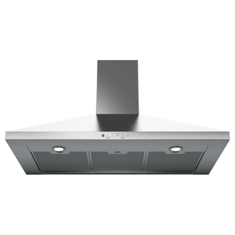 30" Stainless Steel Convertible Wall Mount Range Hood with Charcoal Filter