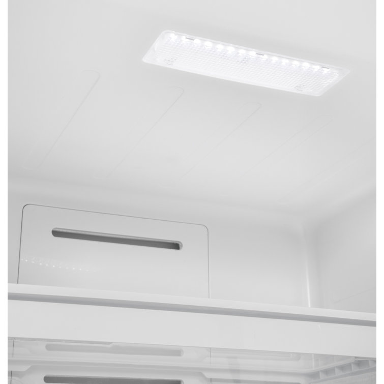 White Frost-Free Upright Freezer with Electronic Controls