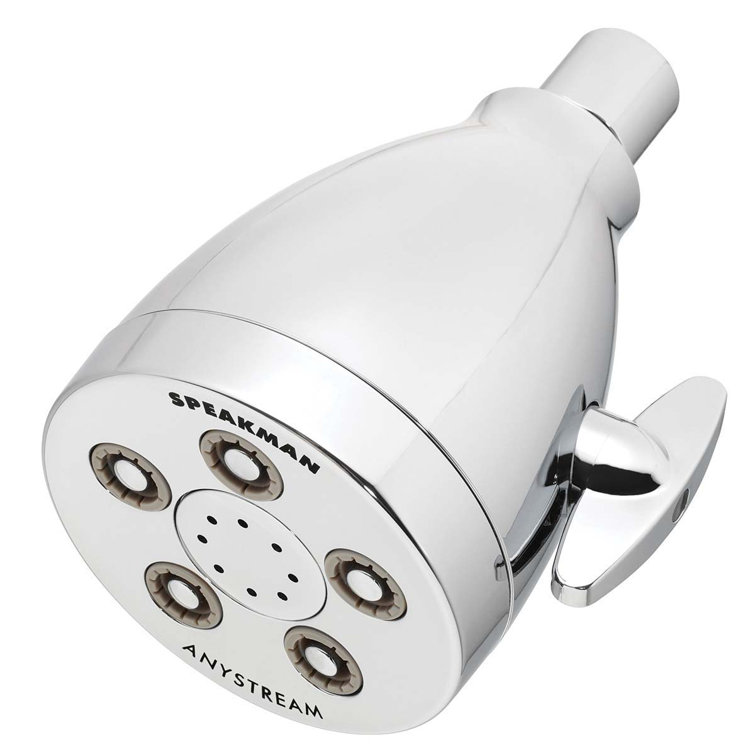 Polished Chrome Multi-Function Wall Mounted Shower Head