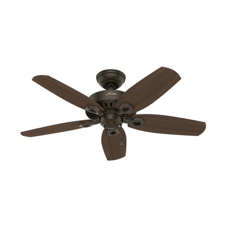 42" New Bronze Ceiling Fan with LED Light and Reversible Blades