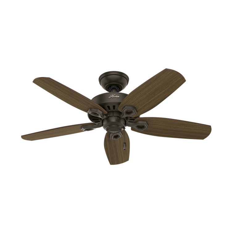 42" New Bronze Ceiling Fan with LED Light and Reversible Blades
