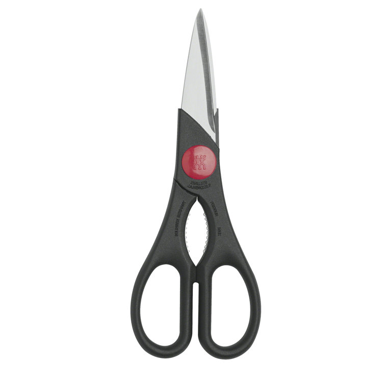 ZWILLING TWIN Kitchen Shears, Multi-Purpose, Heavy Duty, Stainless Steel Blades, Black