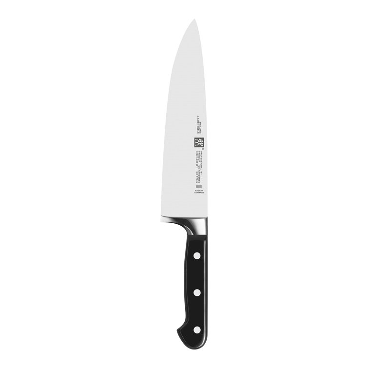 ZWILLING Professional S 18-Piece Knife Block Set, Chef Knife, Serrated Utility Knife, Steak Knife Set, Black