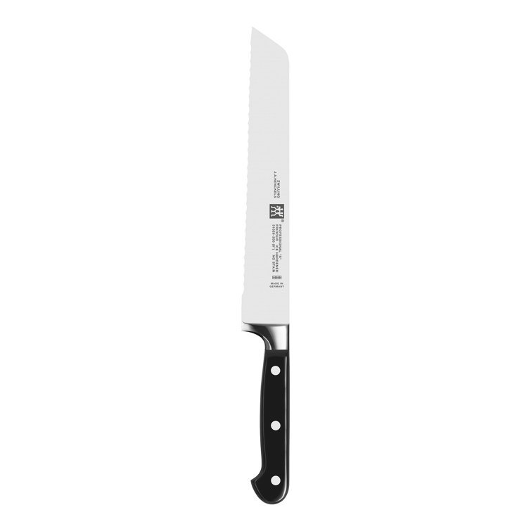 ZWILLING Professional S 18-Piece Knife Block Set, Chef Knife, Serrated Utility Knife, Steak Knife Set, Black