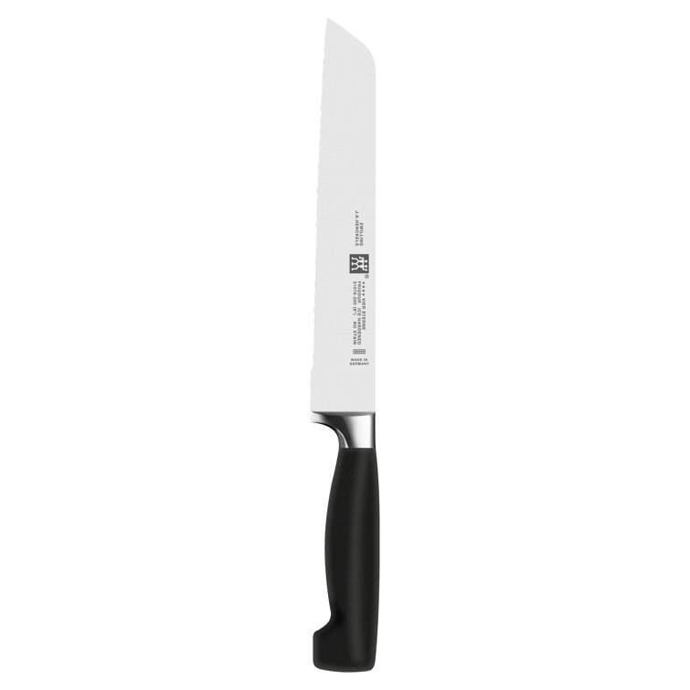 Zwilling Four Star 8-Inch High Carbon Steel Serrated Bread Knife